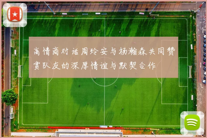 高情商对话周玲安与杨瀚森共同赞赏队友的深厚情谊与默契合作